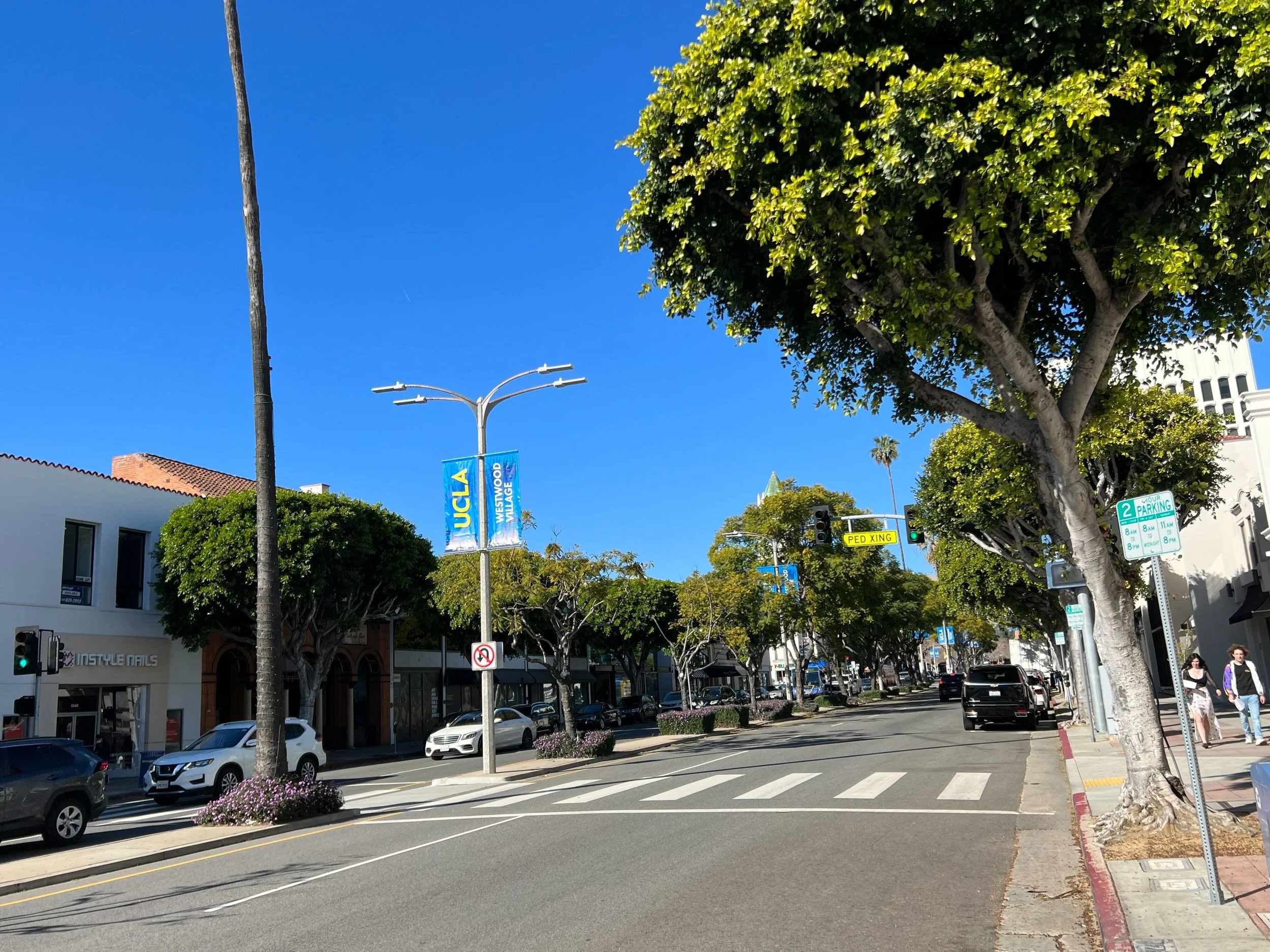 Westwood Blvd before