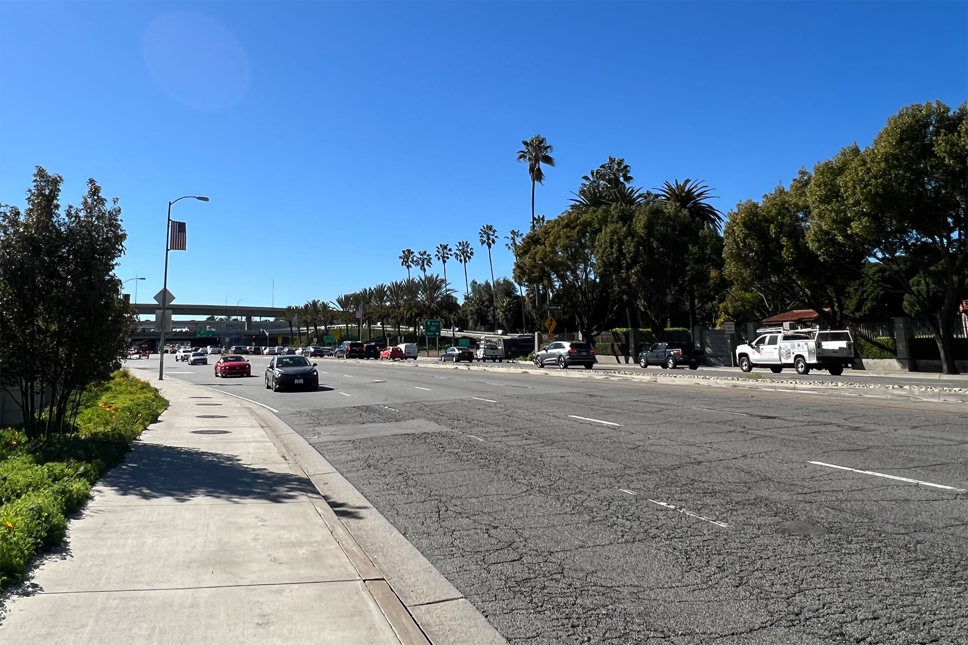 Wilshire Blvd before